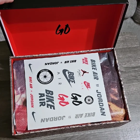 Nike Air Black Box with Red Logo